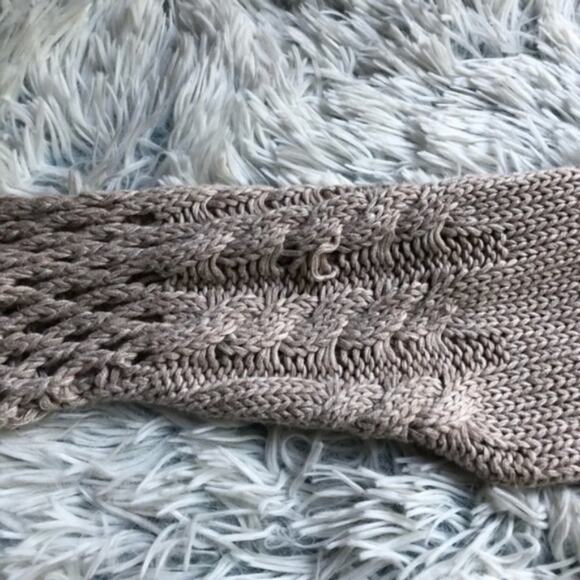 Miracle City Crochet Eyelet Knit Wool Blend Cottagecore Sweater - Picture 4 of 7